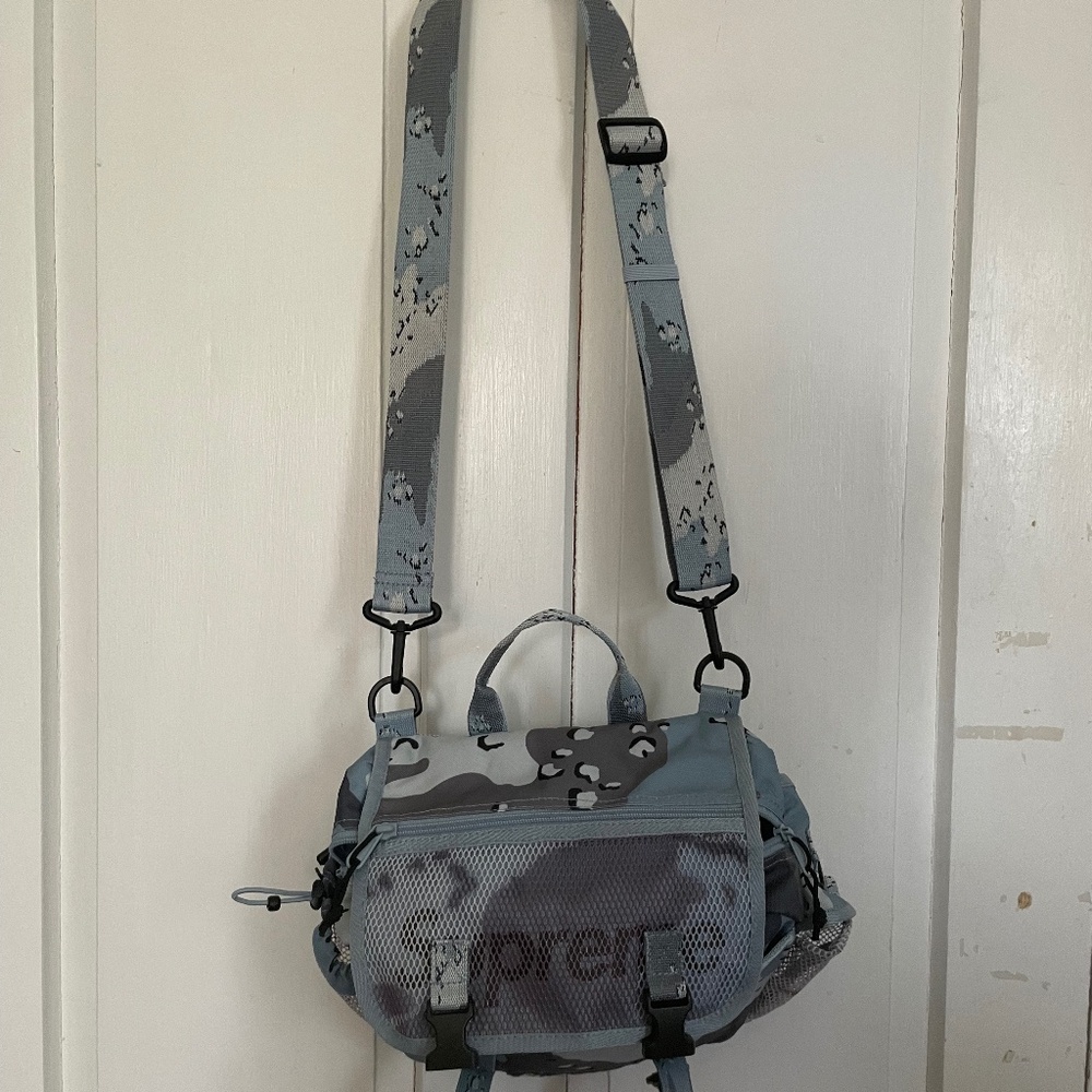 Supreme Blue Camo Bag